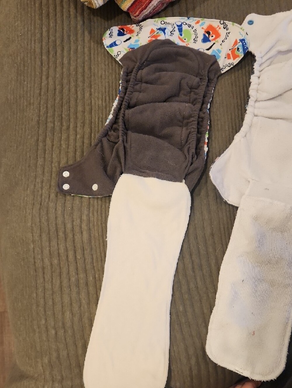 Two All In One Cloth Diapers - Picture 4 of 4